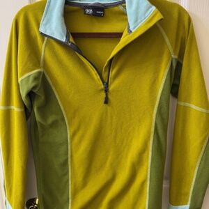 YO COLORADO GREEN PULLOVER LIGHTWEIGHT FLEECE